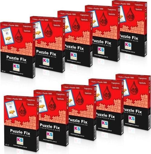 10'lu Puzzle Yapıştırıcısı Set (10x40 ml)