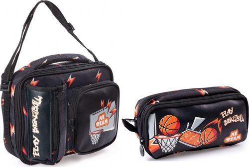 Me Team Erkek Çocuk Play Basketbol Beslenme Çantası ve Kalemlik Seti 24159