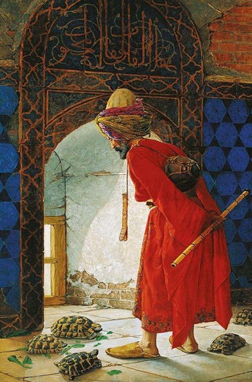 1000 Parça Kaplumbağa Terbiyecisi Puzzle