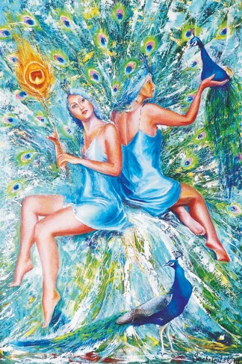1000 Parça Tavuskuşları Puzzle