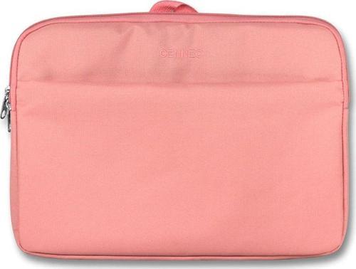Yatay Pembe 15,6 inc Uyumlu Kadın Laptop/Notebook ve Evrak Çantası
