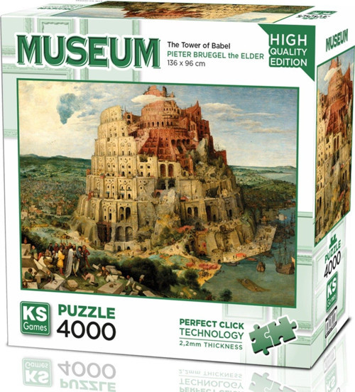 4000 Parça Babil Kulesi Puzzle