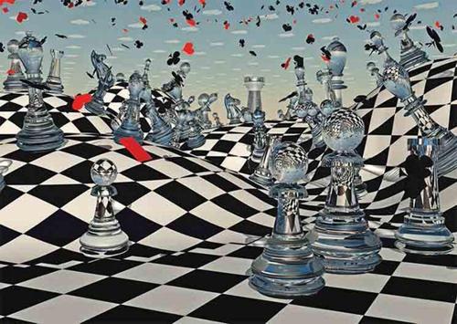 1000 Parça Fantezi Satranç Puzzle