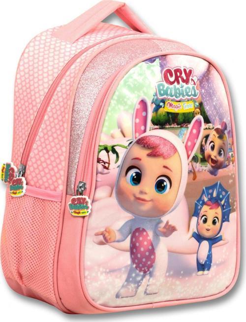 Cry Babies Tavşan Kulaklar Simli Açık Pembe Kız Çocuk İlkokul Sırt Çantası