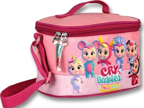 Ümit Çanta Cry Babies Fantasy Bordo-Pembe Kız Çocuk Isı Yalıtımlı Beslenme Çantası
