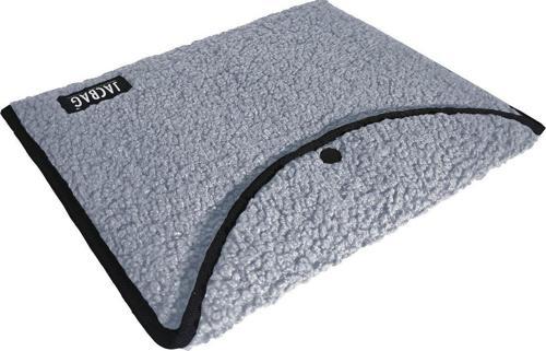 Teddy Peluş Açık Gri Çıtçıtlı Erkek Dosya Çanta (Kitap Defter Tablet Notebook)