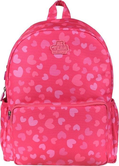 Me Team Love Pembe Kalpli Kız Çocuk Okul Çantası