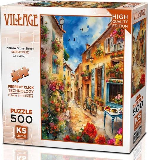 500 Parça Dar Taşlı Sokak Puzzle - Serhat Filiz