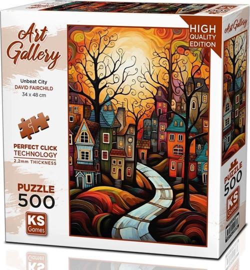 500 Parça Evler Puzzle - David Fairchild