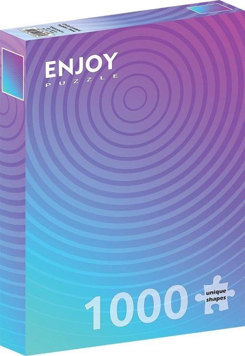 1000 Parça Mor İmkansız Gradyan Puzzle