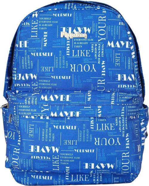 Maybe Mavi Laptop Bölmeli Okul Seyahat ve Günlük Sırt Çantası - Erkek