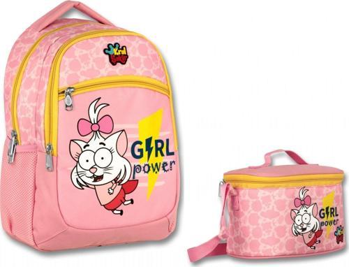 Kral Şakir Girl Power İlkokul Sırt Çantası Ve Beslenme Çantası Seti - Kız Çocuk