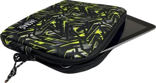 Sarı Geometrik Unisex Çocuk Tablet Çantası/Kılıfı (Suya Dayanıklı Malzeme)