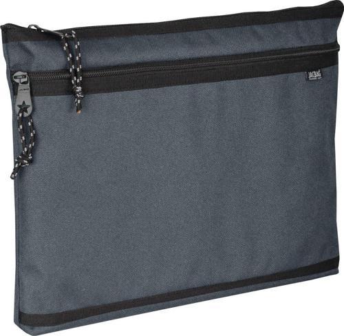 Gri Erkek A4 Zip Folder İki Bölmeli Dosya ve Evrak Çantası