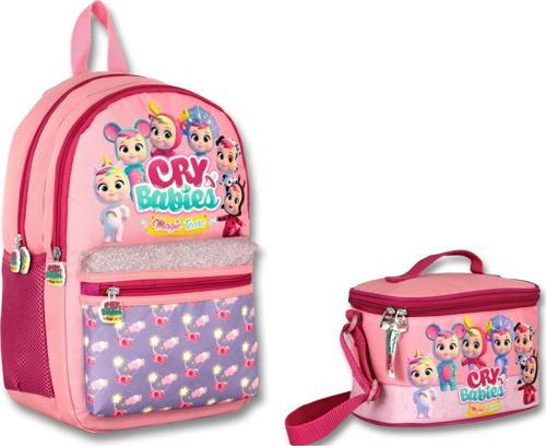 Cry Babies Fantasy Kız Çocuk Simlik İlkokul Sırt Çantası ve Beslenme Çantası Seti