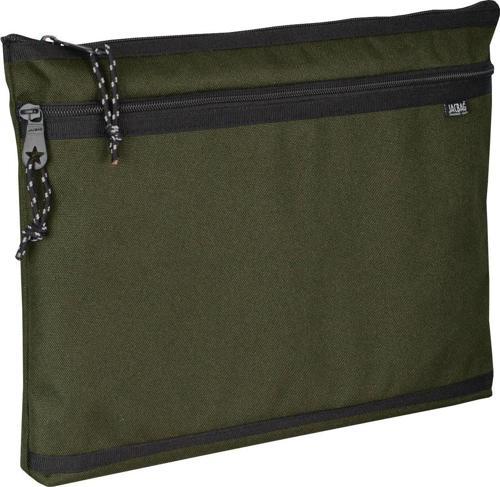 Haki Yeşil Erkek A4 Zip Folder İki Bölmeli Dosya ve Evrak Çantası