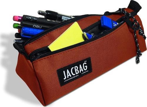 Dual Prime İki Bölmeli Üçgen Kiremit Kız Çocuk Kalem Çantası