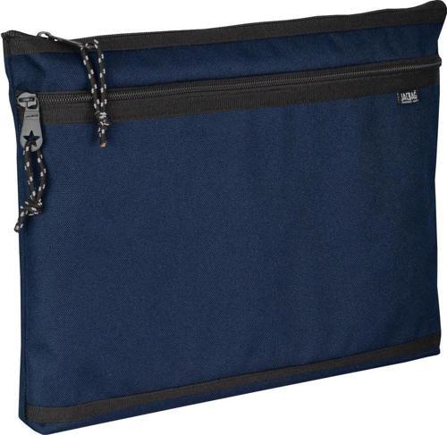 Lacivert Erkek A4 Zip Folder İki Bölmeli Dosya ve Evrak Çantası
