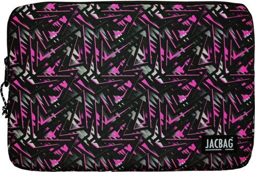 Pembe Geometrik A4 Evrak Notebook ve Tablet Taşıma Çantası/Kılıfı