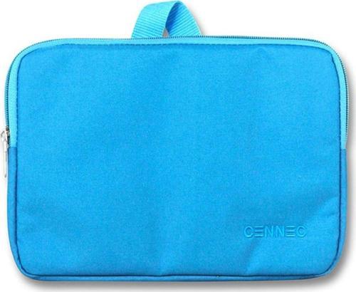 Yatay Erkek Mavi Tablet Çantası (Maksimum 10,9 inç Tabletler İçin Uygun)