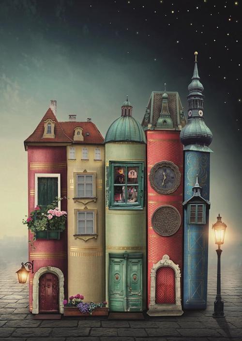 Nova 2000 Parça Fantastik Kitaplar Puzzle
