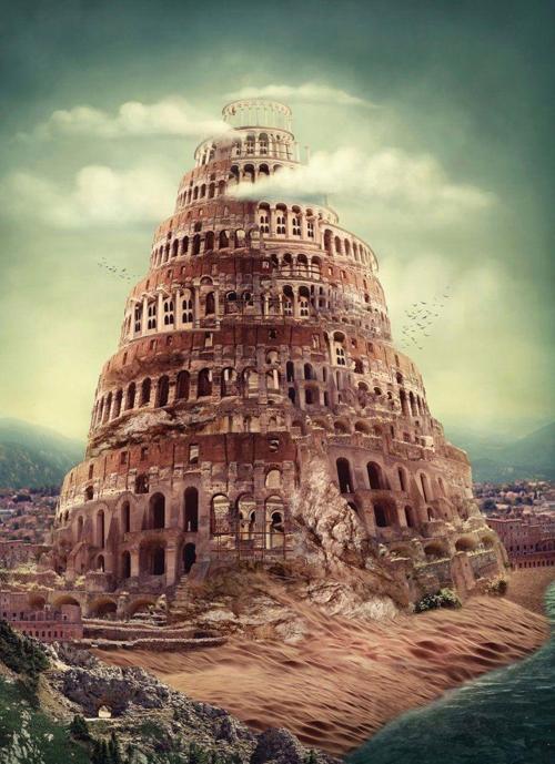 Nova 1000 Parça Babil Kulesi Puzzle