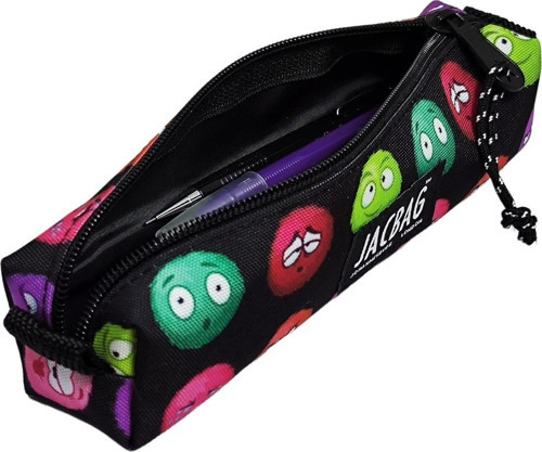 Prizma Jac Tek Bölmeli Emoji Unisex Çocuk Kalemlik