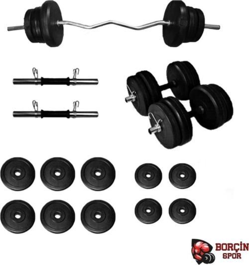 45 Kg Z Bar Ve Dambıl Seti