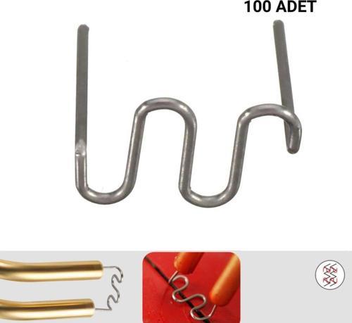 100 Adet 0,8Mm Dalgalı Tip Plastik Kaynak Zımba Teli