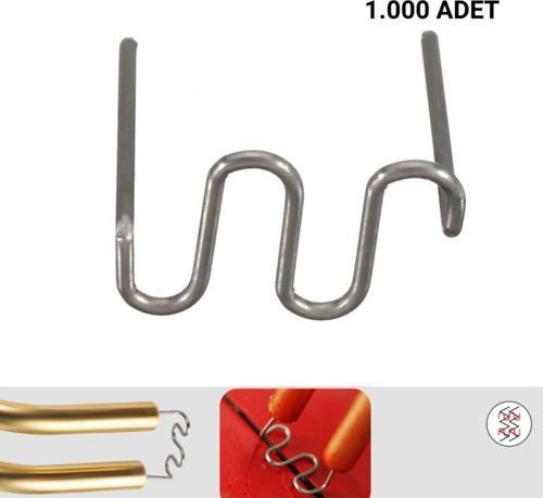 1000 Adet 0,8Mm Dalgalı Tip Plastik Kaynak Zımba Teli