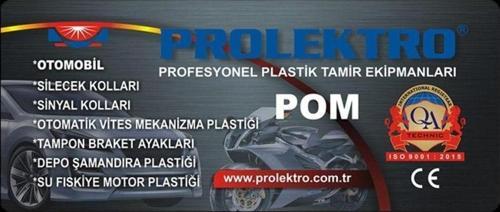 Pom - Polioksimetilen Plastik Elektrot - Kaynak Çubuğu