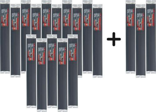 S Abs Siyah İnce Plastik Kaynak Elektrodu-15 Paket Alana 3 Paket Elektrot Hediye
