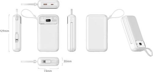 Nt-pw35 Pd 20w 22.5w 15w 20000 Mah Taşınabilir Hızlı Şarj Aleti Powerbank - Beyaz