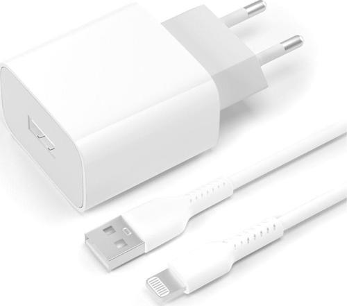 Tn-hch06 10w 1 Çıkışlı 2100 Mah Lightning Kablo Şarj Aleti (KABLO DAHİL) (BEYAZ)