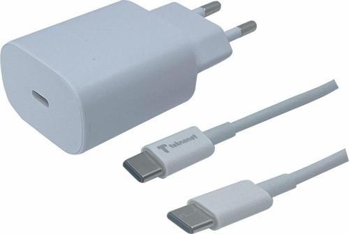 Tn-hch12 25w 1 Çıkışlı 3000 Mah Type-c Kablo + Şarj Aleti (kablo Dahil) - Beyaz