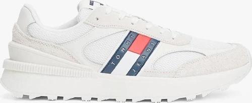 Erkek Dişli Taban Beyaz Sneaker