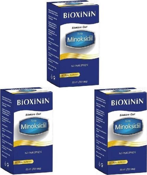 Bioxinin Forte Minoksidil Sprey 60ml | 3 Adet