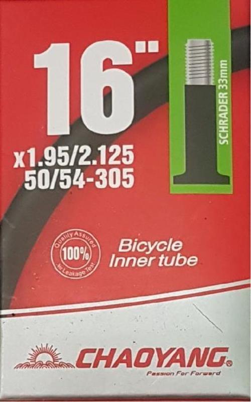 İç Lastik 16x1.95-2.125 SV Araba Sibop 33mm