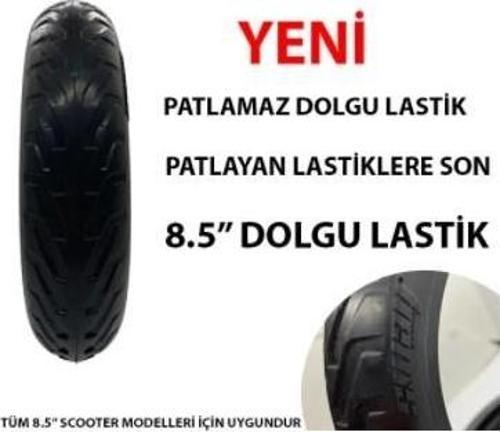 Xiaomi SWAY 8.5 inç Elektrikli Scooter Dolgu Dış Lastik 8-1/2