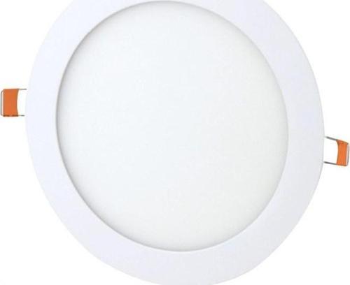 12W Sıva Altı Yuvarlak Slim Led Panel 4000K Gün Işığı -  2 Adet