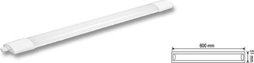 18W Oval Led Etanj Armatür 6500K Beyaz Işık 2 Adet