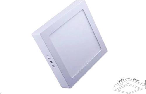 24W Sıva Üstü Kare Led Panel Beyaz Işık