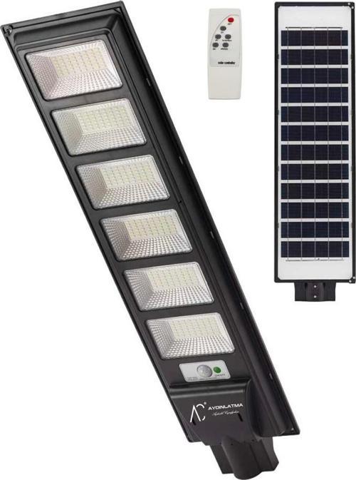300W Solar Sokak Aydınlatması 6500K (Beyaz Işık)