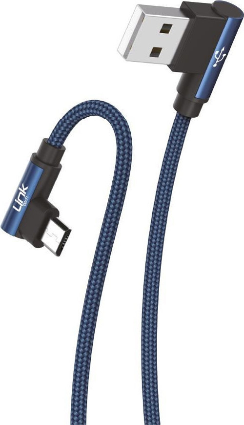 K592 Safe Micro USB 90 Derece Data/Şarj Kablosu 3A 1.5mt