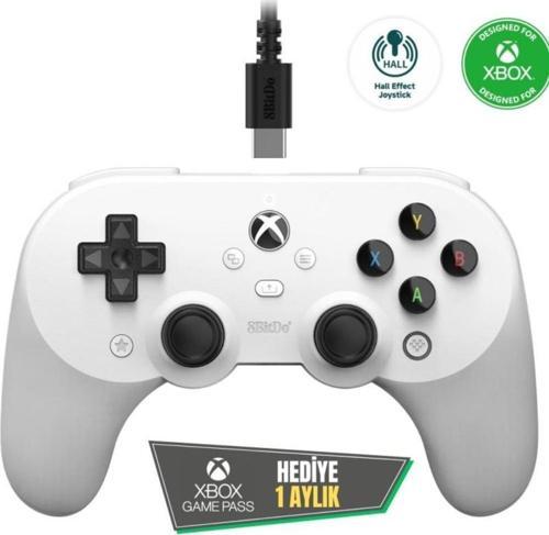 Pro 2 Hall Effect Kablolu Controller Xbox Series X Series S - 0ne & Windows PC Beyaz