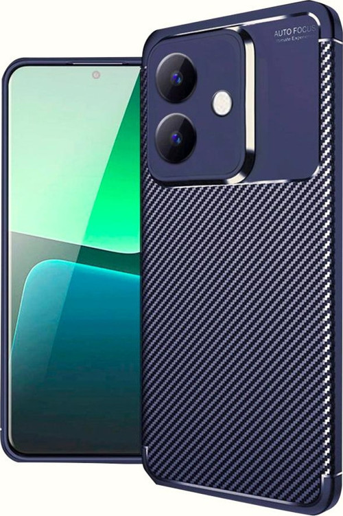 Oppo A3 Kılıf Focus Carbon Desen Silikon Kapak