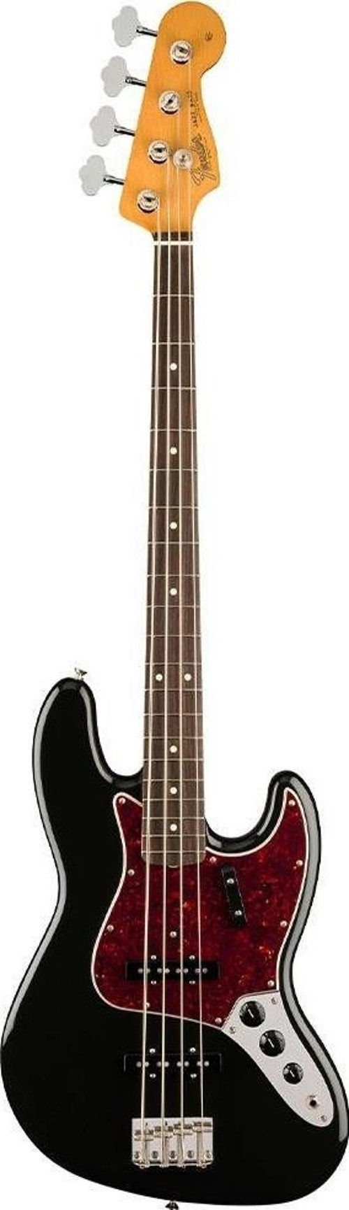 Vintera II '60s Jazz Bass Gülağacı Klavye Black Bas Gitar
