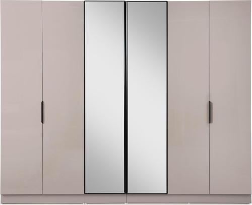 Nil %100 MDF 6 Kapaklı Gardırop