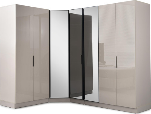 Nil %100 MDF Köşe Gardırop