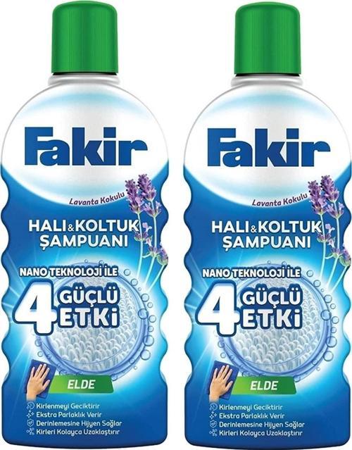Halı Şampuanı Elde Yıkama Lavanta 1000 Ml X 2 Adet